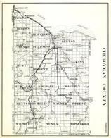 Cheboygan County, Mackinaw, Hebron, Beaugrand, Benton, Munro, Inverness, Grant, Burt, Mullett, Aloha, Michigan State Atlas 1930c
